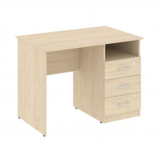 Nova S Стол письменный с тумбой правый В.СПТ-1 (R) Бук Артизан 1000*650*750