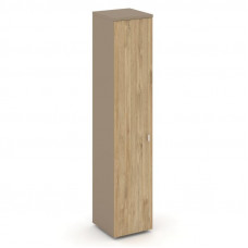 Estetica Шкаф высокий узкий левый ES.SU-1.9 (L) Латте/Тиквуд Светлый 400*420*1977