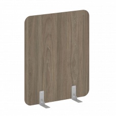 R-line Перегородки на металлических опорах на фетровых подпятниках DP.F-100-120 Вяз Благородный/Мета