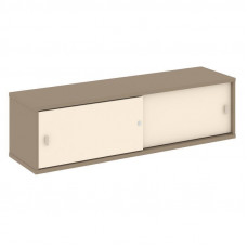 Estetica Надставка на 2 тумбы низкая ES.NN-2.1 Латте/Сатин 1500*410*410