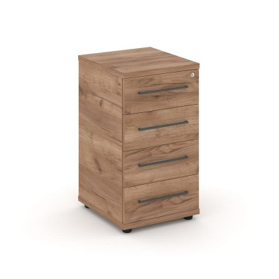 Rift Тумба приставная RF.TPR-001 Дуб Табак/Черный Ручки 416*460*747