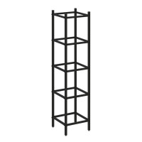 Loft Угловой проходной переходной модуль VR.L-SL.UPK-4.4.3 Металл Черный 446*446*1869