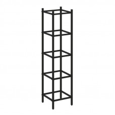 Loft Угловой проходной переходной модуль VR.L-SL.UPK-4.4.3 Металл Черный 446*446*1869