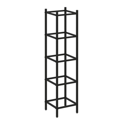 Loft Угловой проходной переходной модуль VR.L-SL.UPK-4.4.3 Металл Черный 446*446*1869