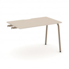 Estetica Стол приставка к опорным тумбам ES.SPR-2-VK Капучино/Металл Латте 1180*730*750