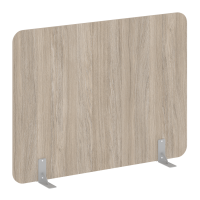 R-line Перегородки на металлических опорах на фетровых подпятниках DP.F-160-120 Дуб Аттик/Металл Сер