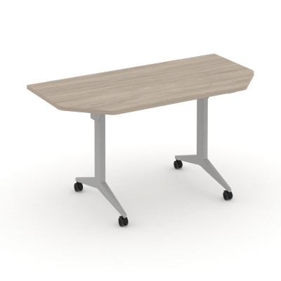 X-Pull Стол складной мобильный X.M-7.T1 Дуб Аттик/Металл Серый 1440*720*753