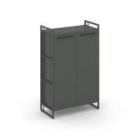 Rift Шкаф 3 ниши широкий RF.SS-31 Антрацит NEW/Металл Антрацит NEW/Черный Ручки 798*396*1286