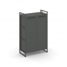 Rift Шкаф 3 ниши широкий RF.SS-31 Антрацит NEW/Металл Антрацит NEW/Черный Ручки 798*396*1286