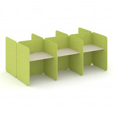 Call center Комплект №6 KC.K-006 Денвер Светлый/Romeo 07 2412*1800*1200