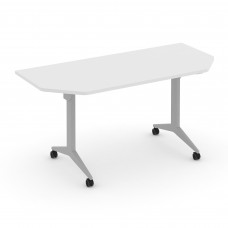 X-Pull Стол складной мобильный X.M-7.T2 Белый Бриллиант/Металл Серый 1580*720*753