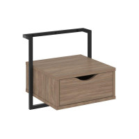 Loft Тумба навесная (крепление к стене) VR.L-SY1 Дуб Аризона/Металл Черный 450*409*450