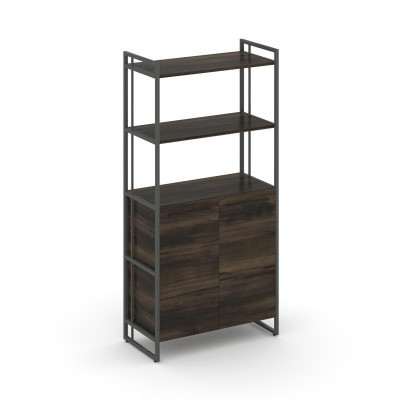 Rift Шкаф 4 ниши широкий RF.SS-44 Дуб Мали/Металл Антрацит/Черный Ручки 798*396*1648