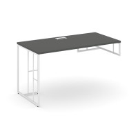 Rift Стол письменный для опорной тумбы правый RF.SPOT-014 (R) Антрацит NEW/Металл Белый 1580*700*750