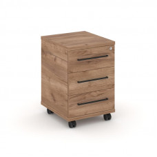 Rift Тумба мобильная усиленная RF.TM-002 Дуб Табак/Черный Ручки 416*460*615