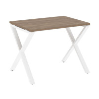 Loft Стол рабочий VR.L-SRX-1.7 Дуб Аризона/Металл Белый 980*720*750