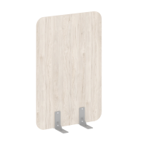 R-line Перегородки на металлических опорах на фетровых подпятниках DP.F-80-120 Денвер Светлый/Металл