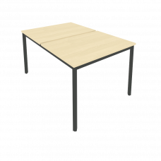 Slim Рабочая станция на металлокаркасе С.СП-3.3 Клен/Металл Антрацит 980*1475*750