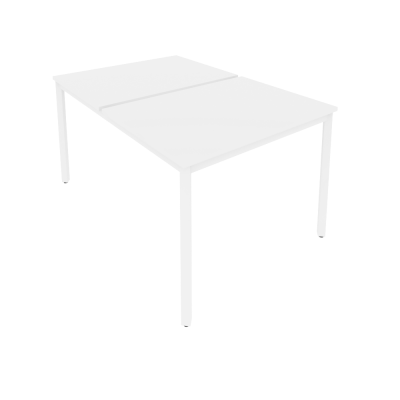 Slim Рабочая станция на металлокаркасе С.СП-3.3 Белый/Металл Белый 980*1475*750