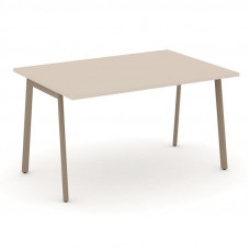 Estetica Стол переговорный ES.PRG-1.3-P Капучино/Металл Латте 1380*980*750