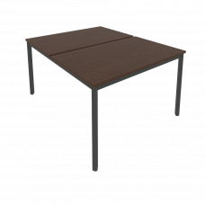 Slim Рабочая станция на металлокаркасе С.СП-4.3 Венге Цаво/Металл Антрацит 1180*1475*750