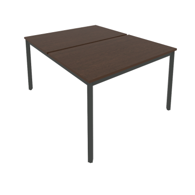 Slim Рабочая станция на металлокаркасе С.СП-4.3 Венге Цаво/Металл Антрацит 1180*1475*750