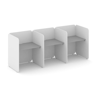 Bell Комплект №3 KCB.K-003 Серый/Белый Бриллиант 2412*909*1200