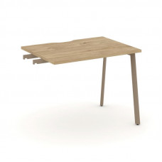 Estetica Стол приставка к опорным тумбам ES.SPR-1-VP Тиквуд Светлый/Металл Латте 980*730*750