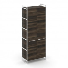 Rift Шкаф 5 ниш широкий RF.SS-51 Дуб Мали/Металл Белый/Белый Ручки 798*396*2010