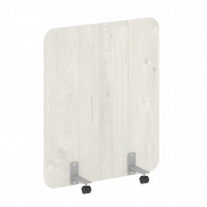 R-line Перегородка на металлических опорах, на роликах DP.R-100-120 Дуб Наварра/Металл Серый 1000*18