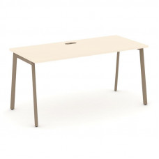 Estetica Стол рабочий ES.SP-4-LP Сатин/Металл Латте 1580*730*750