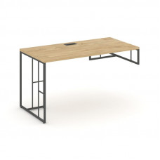 Rift Стол письменный для опорной тумбы правый RF.SPOT-013 (R) Тиквуд Светлый/Металл Антрацит 1380*70