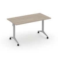 X-Pull Стол складной мобильный X.M-3.7 Дуб Аттик/Металл Серый 1380*720*753