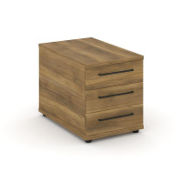 Rift Тумба опорная/приставная RF.TOP-001 Сандал Янтарный/Черный Ручки 600*450*523