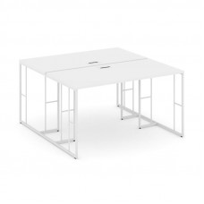 Rift Рабочая станция RF.DRS-003 Белый Бриллиант/Металл Белый 1380*1232*750