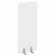 R-line Перегородки на металлических опорах на фетровых подпятниках DP.F-80-180 Белый Бриллиант/Метал