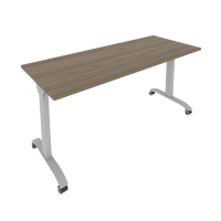 Mobile System Стол складной мобильный СМ-6 Вяз Благородный/Металл Серый 1600*650*757