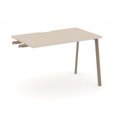 Estetica Стол приставка к опорным тумбам ES.SPR-2-VP Капучино/Металл Латте 1180*730*750