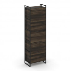 Rift Гардероб RF.GB-51 (L) Дуб Мали/Металл Черный/Черный Ручки 640*396*2010