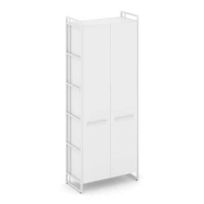 Rift Шкаф 5 ниш широкий RF.SS-51 Белый Бриллиант/Металл Белый/Белый Ручки 798*396*2010