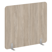 R-line Перегородки на металлических опорах на фетровых подпятниках DP.F-160-140 Дуб Аттик/Металл Сер