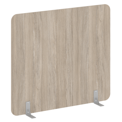 R-line Перегородки на металлических опорах на фетровых подпятниках DP.F-160-140 Дуб Аттик/Металл Сер