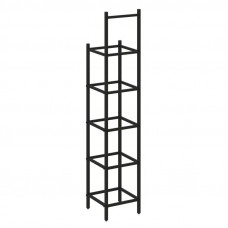 Loft Угловой проходной переходной модуль VR.L-SL.UPK-3.4.5 Металл Черный 446*446*2280