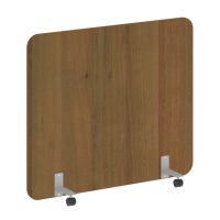 R-line Перегородка на металлических опорах, на роликах DP.R-140-120 Орех Гварнери/Металл Серый 1400*