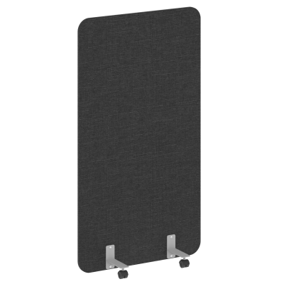 R-line soft Перегородка на металлических опорах, на роликах AP.R-100-180 Romeo 12/Металл Серый 1000*