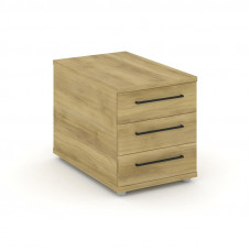 Rift Тумба опорная/приставная RF.TOP-002 Дуб Винченцо/Черный Ручки 700*450*523