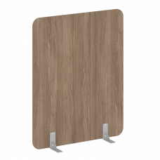 R-line Перегородки на металлических опорах на фетровых подпятниках DP.F-120-150 Дуб Аризона/Металл С