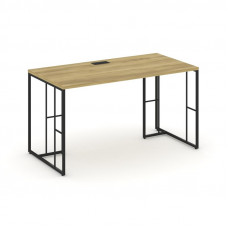 Rift Стол письменный RF.SP-003 Дуб Винченцо/Металл Черный 1380*600*750