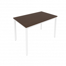 Slim Стол письменный на металлокаркасе С.СП-4 Венге Цаво/Металл Белый 1180*720*750