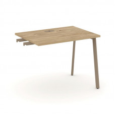 Estetica Стол приставка к опорным тумбам ES.SPR-1-LP Тиквуд Светлый/Металл Латте 980*730*750